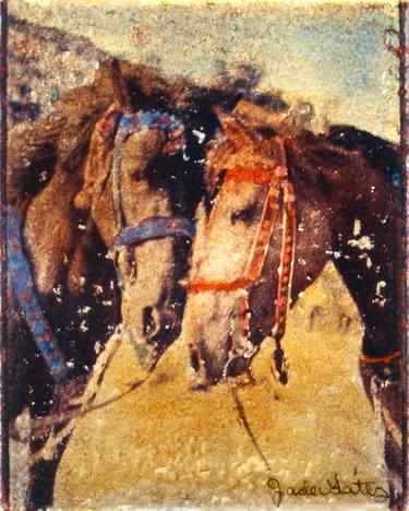 Print of Fine Art Horse Paintings by Jade Gates