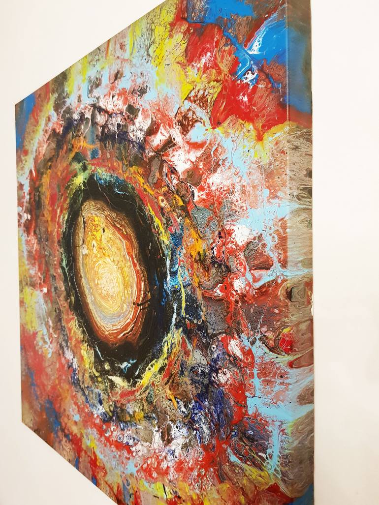 Original Abstract Painting by Maryam Rokhfirooz