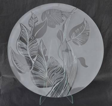 Decorative plate " Foliage" thumb
