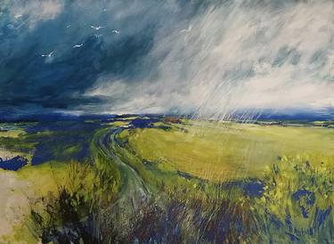 Original Expressionism Landscape Paintings by Helen ANTILL