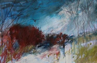 Original Abstract Landscape Paintings by Helen ANTILL