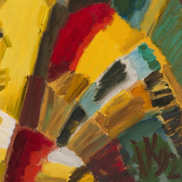Original Abstract People Painting by Ivan Klimenko