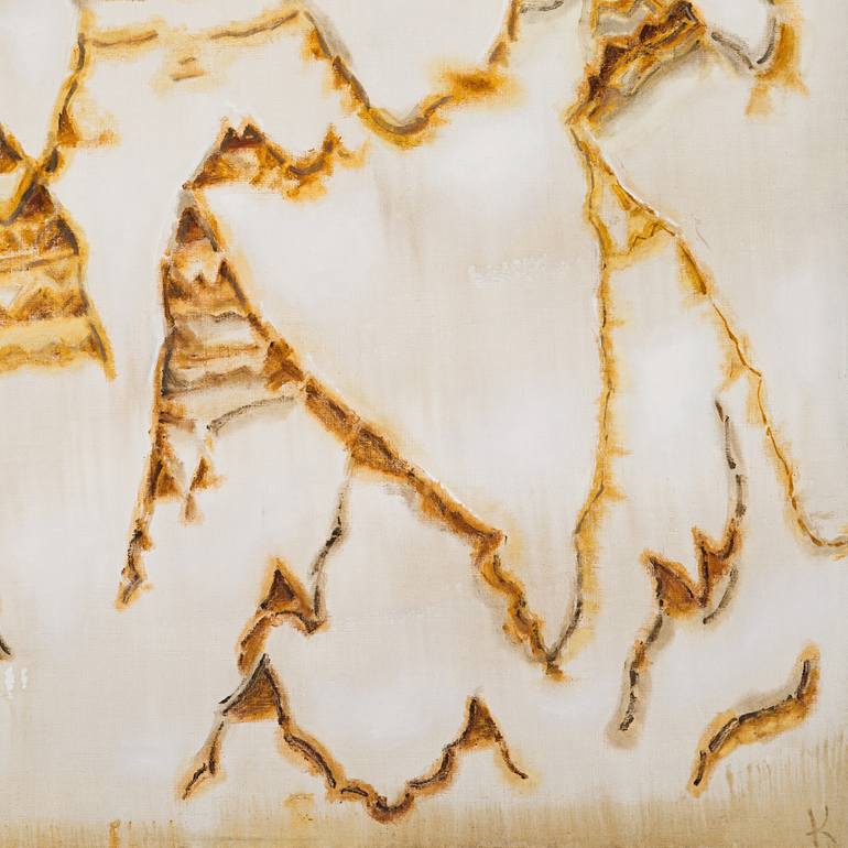 Original Art Deco Abstract Painting by Ivan Klimenko