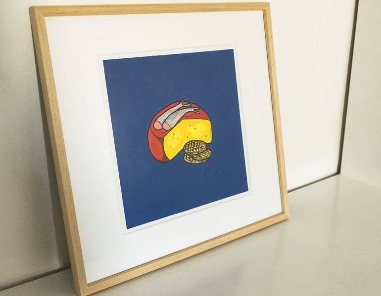 Original Pop Art Still Life Painting by Catherine Van Thielen