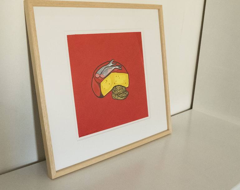 Original Pop Art Still Life Painting by Catherine Van Thielen