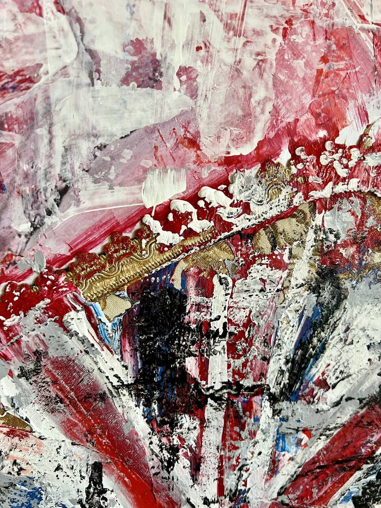 Original Abstract Pop Culture/Celebrity Mixed Media by Annabella Talignani