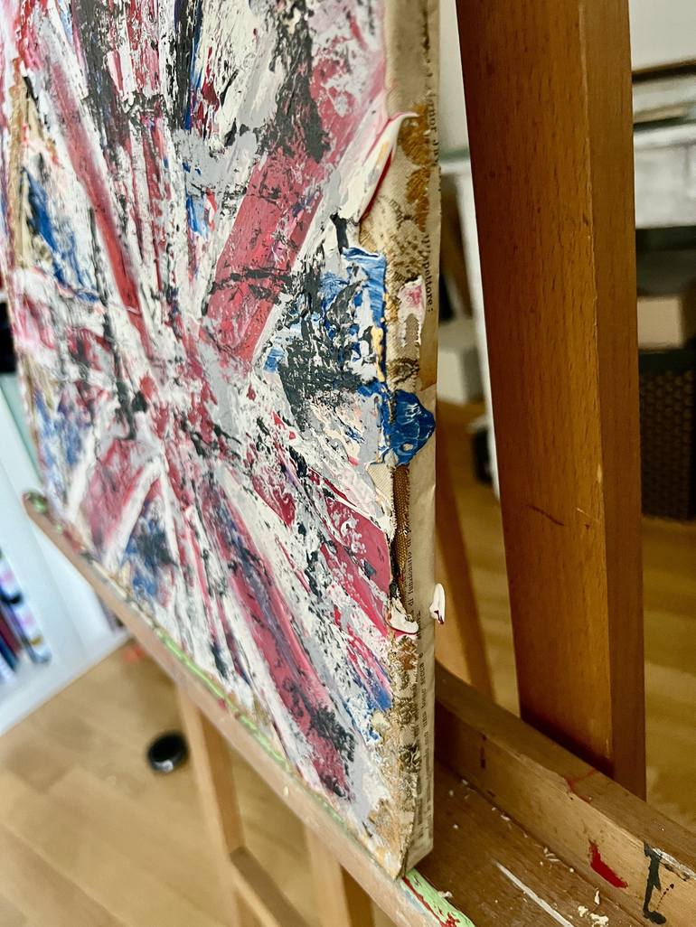 Original Abstract Pop Culture/Celebrity Mixed Media by Annabella Talignani
