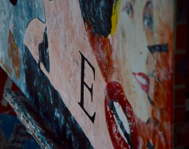 Original Street Art Pop Culture/Celebrity Painting by Annabella Talignani