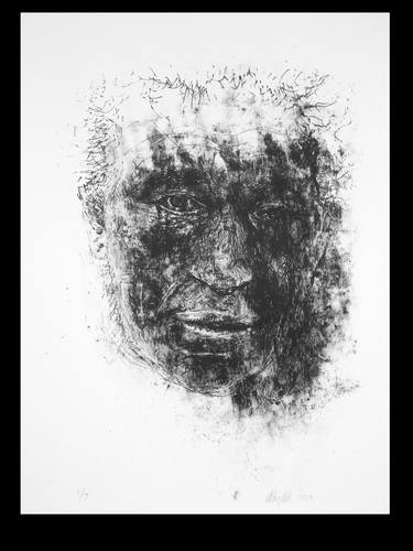 "Giacometti" Stone Lithography - Limited Edition of 7 thumb