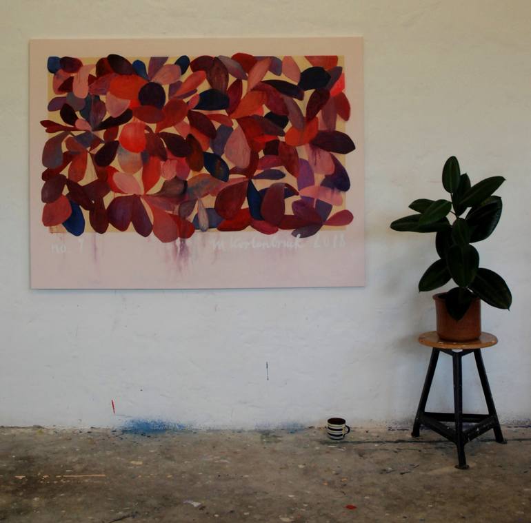 Original Abstract Painting by Marie Kortenbruck