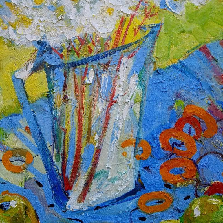 Original Fine Art Still Life Painting by Olga Sabadin