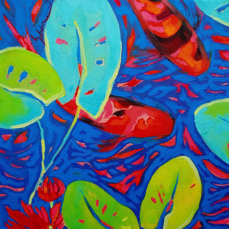 Original Fish Painting by Olga Sabadin
