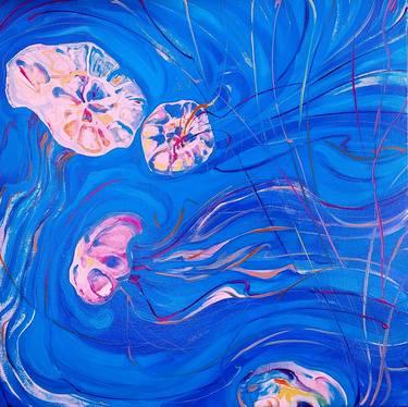Original Fine Art Water Paintings by Olga Sabadin