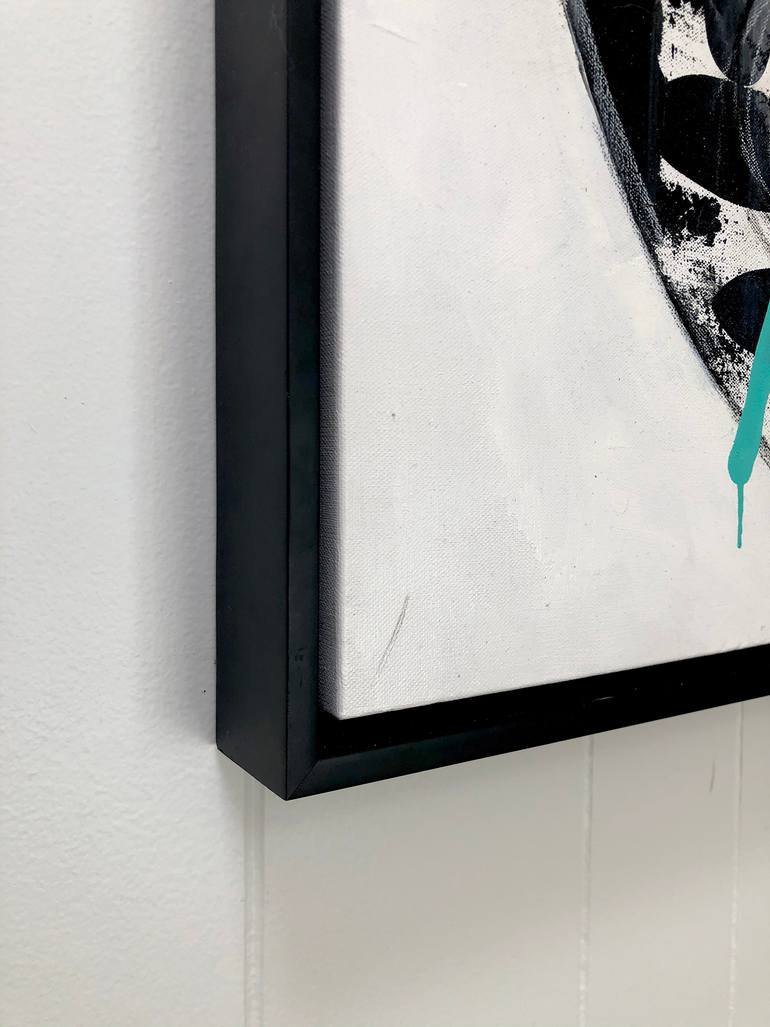 Original Abstract Humor Painting by Chad Rea