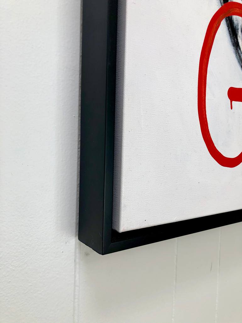 Original Pop Art Humor Painting by Chad Rea