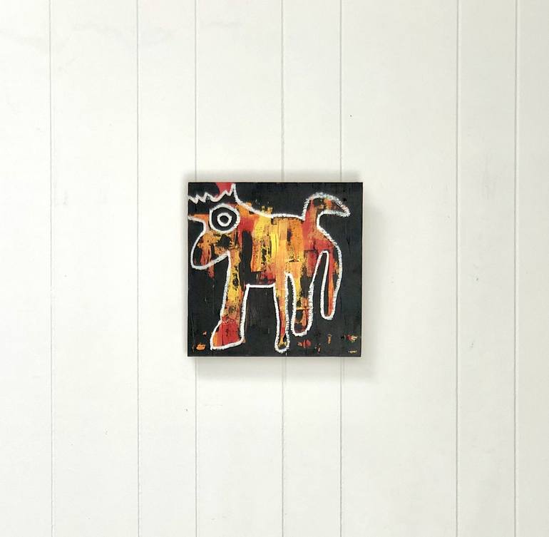 Original Abstract Animal Painting by Chad Rea