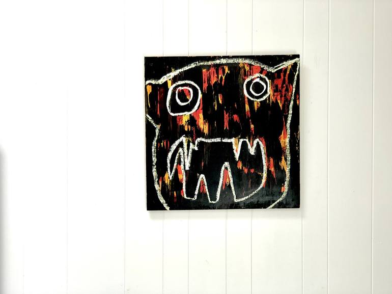 Original Abstract Animal Painting by Chad Rea