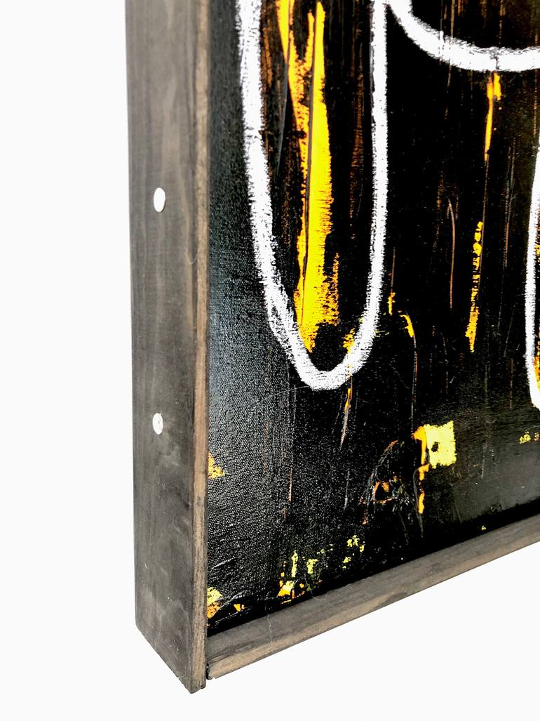 Original Abstract Animal Painting by Chad Rea