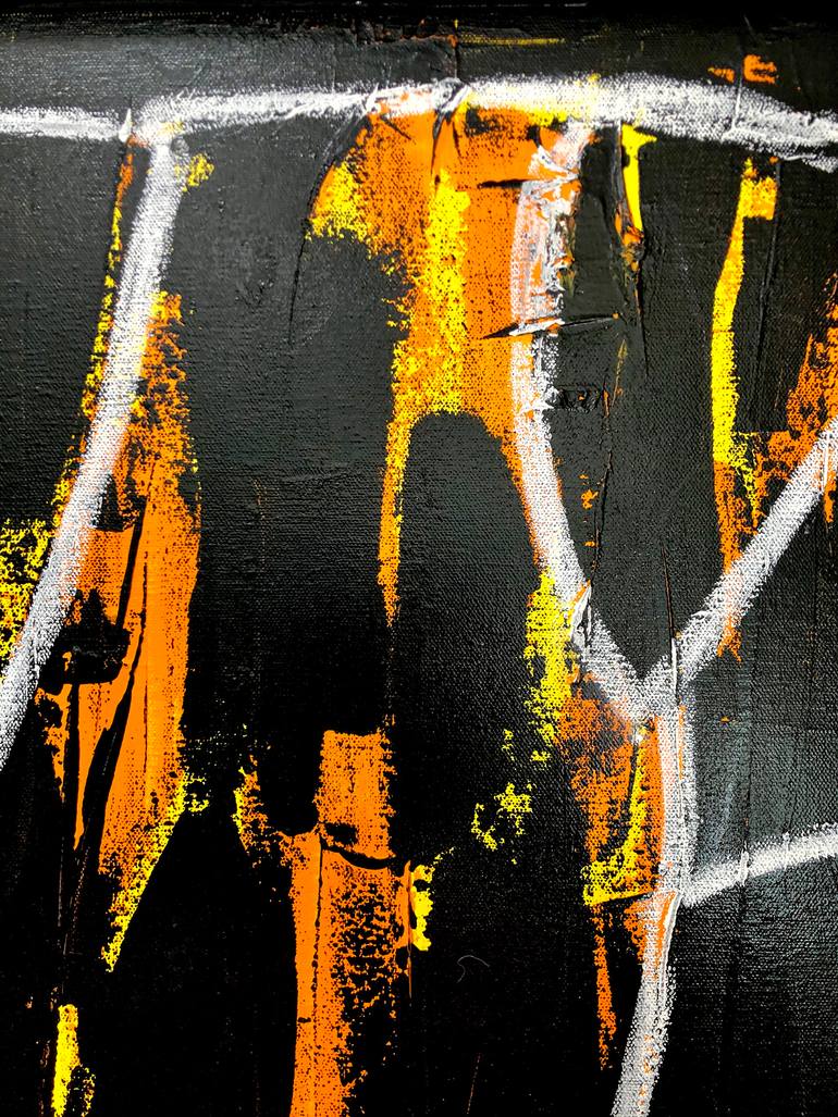 Original Abstract Animal Painting by Chad Rea