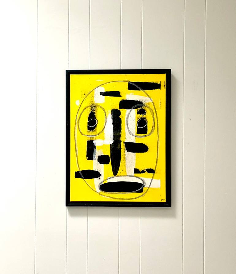 Original Abstract People Painting by Chad Rea