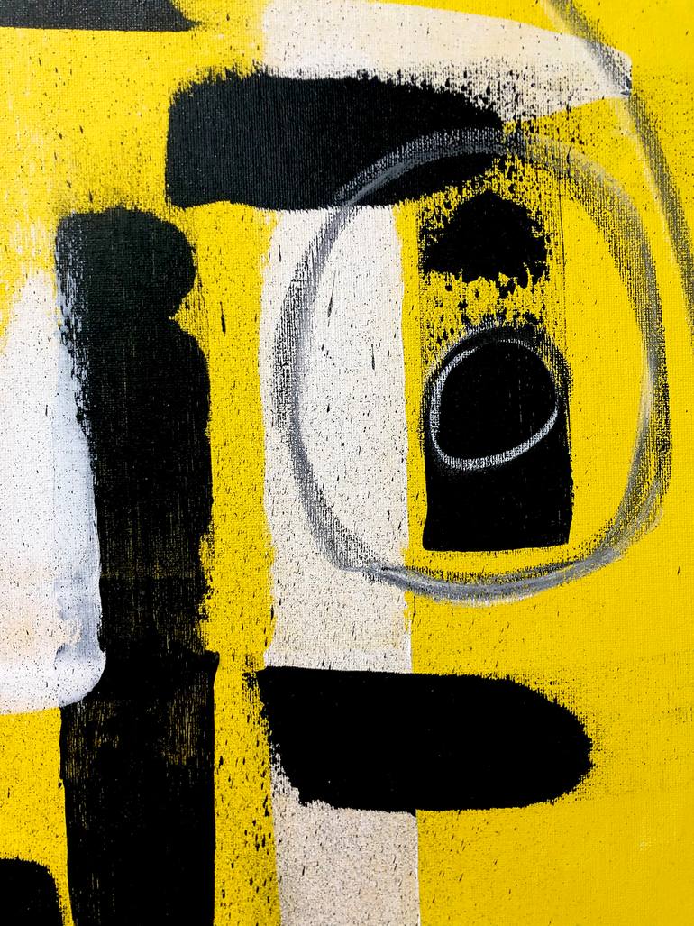 Original Abstract People Painting by Chad Rea