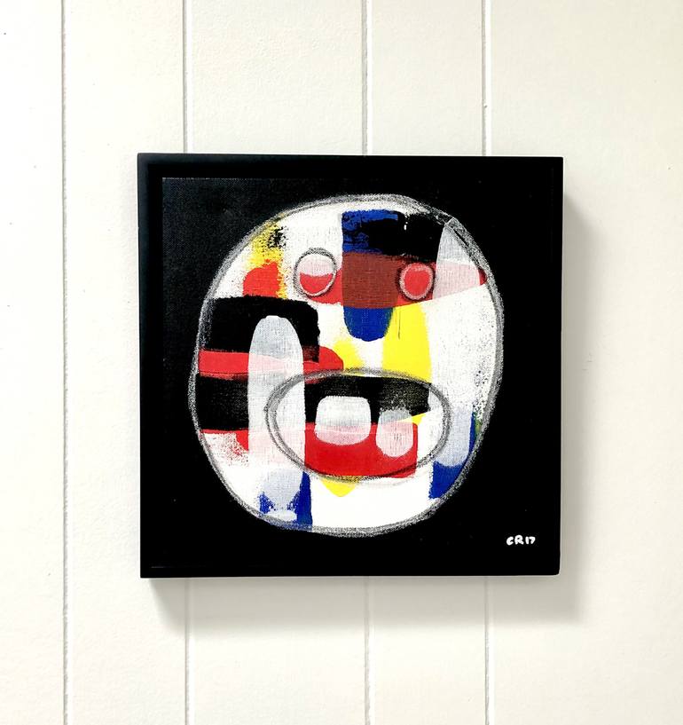 Original Abstract Political Painting by Chad Rea