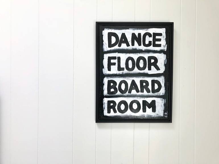 Original Folk Music Painting by Chad Rea