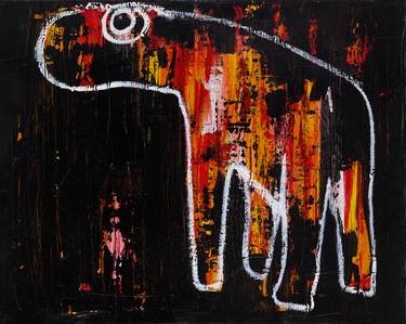 Print of Abstract Expressionism Animal Paintings by Chad Rea