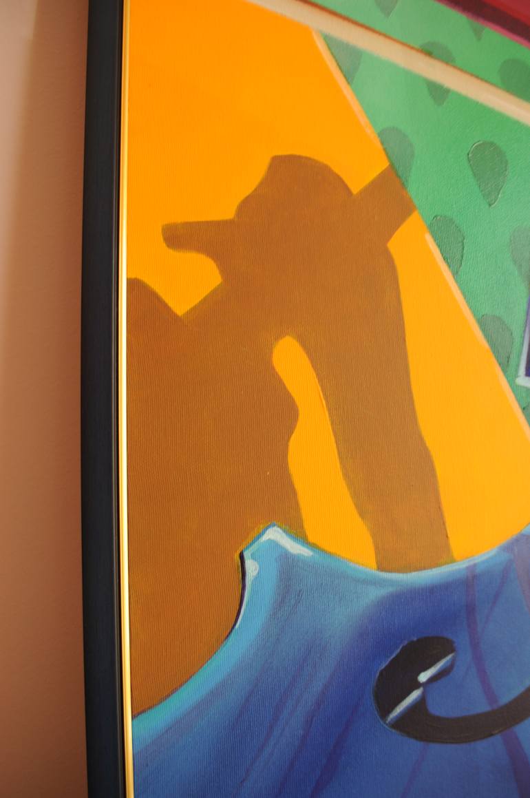 Original Expressionism People Painting by Aleksandra Miric