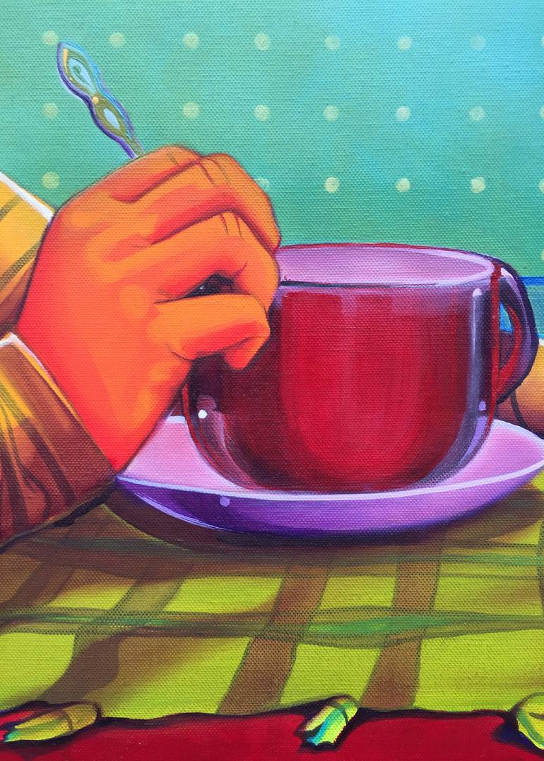 Original Expressionism Love Painting by Aleksandra Miric