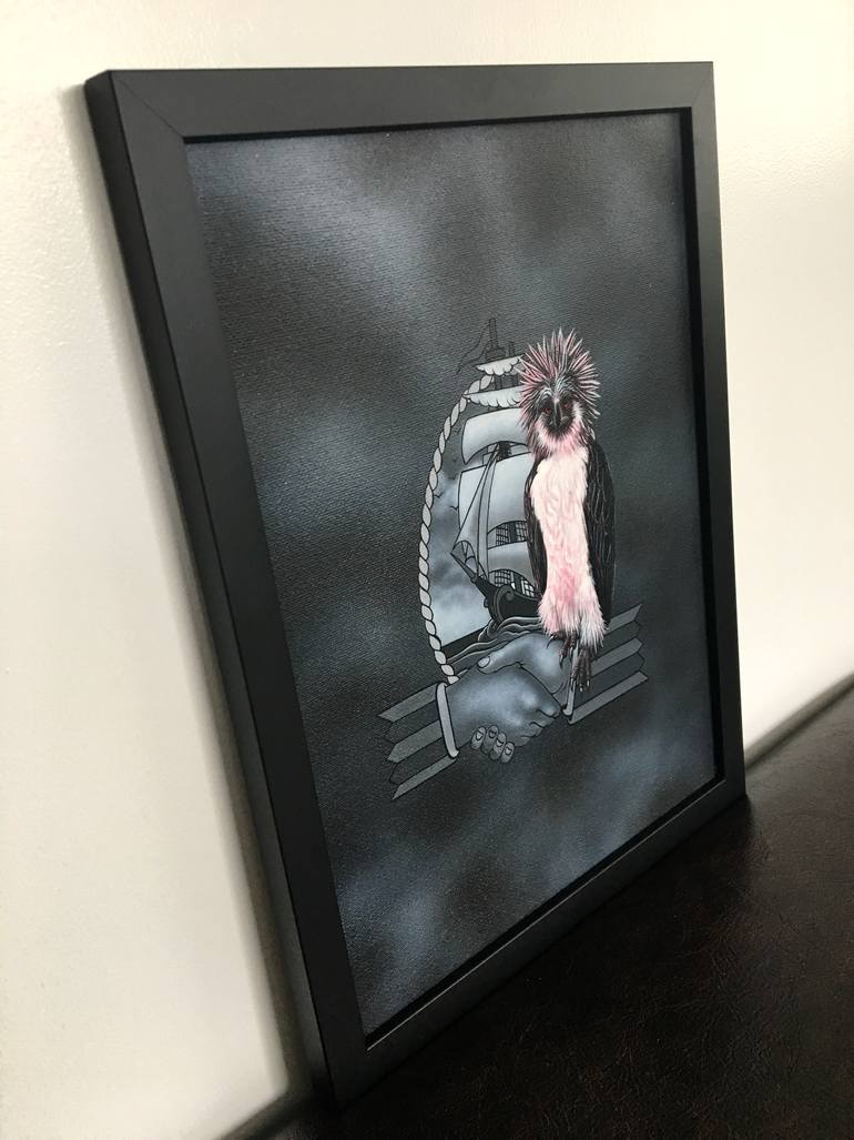 Original Illustration Animal Painting by Kristina Berends