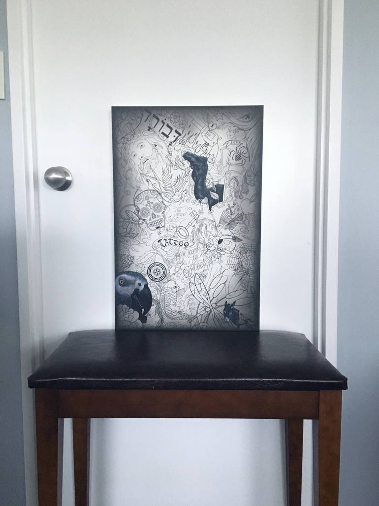 Original Illustration Animal Painting by Kristina Berends
