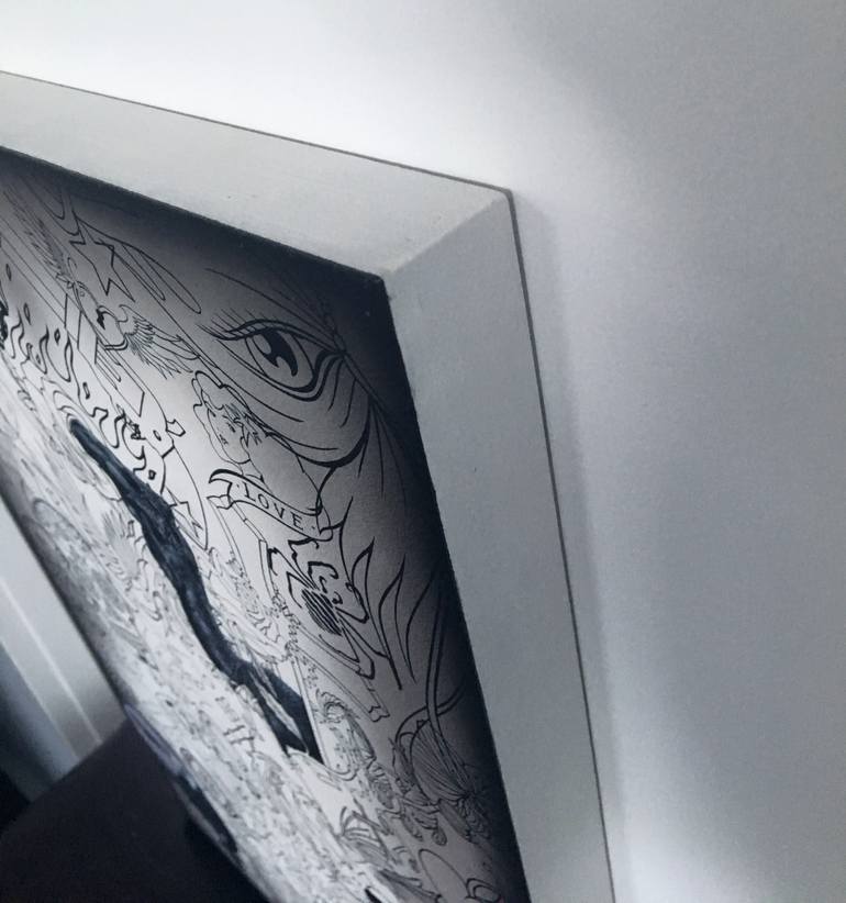 Original Illustration Animal Painting by Kristina Berends
