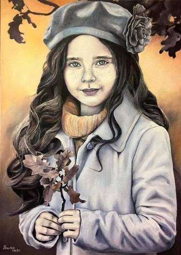 Original Realism Portrait Painting by Lili M Bender