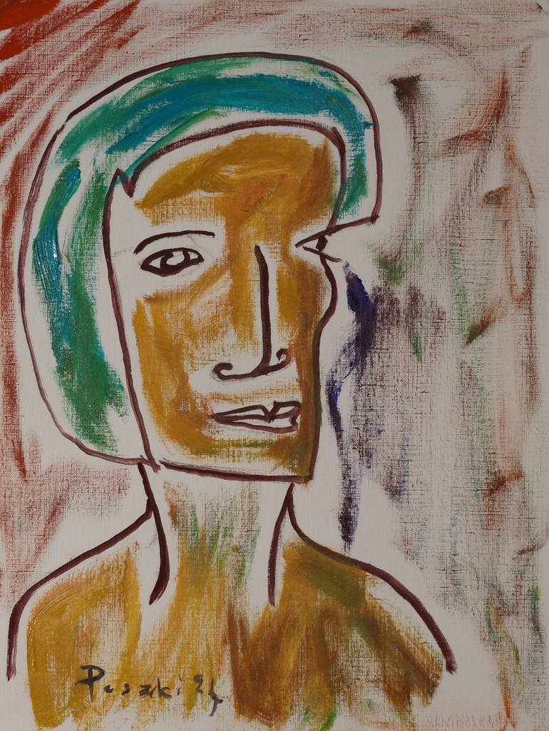 Original Cubism Women Paintings by Pierre Paszkowski
