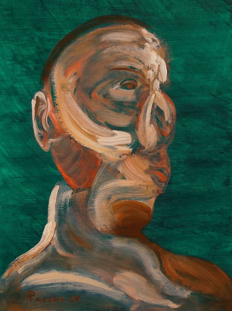 Original Expressionism People Paintings by Pierre Paszkowski