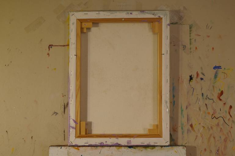 Original Abstract Painting by Pierre Paszkowski