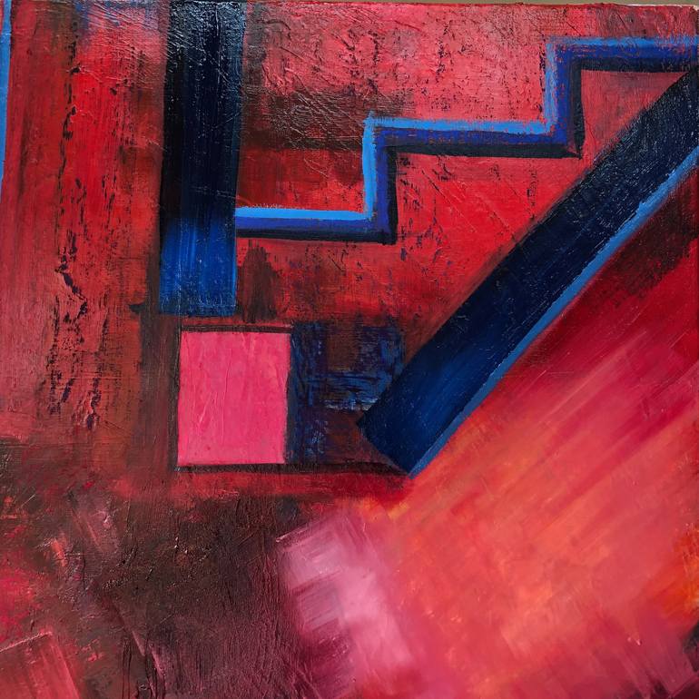 Original Abstract Expressionism Abstract Painting by Catherine Kennedy