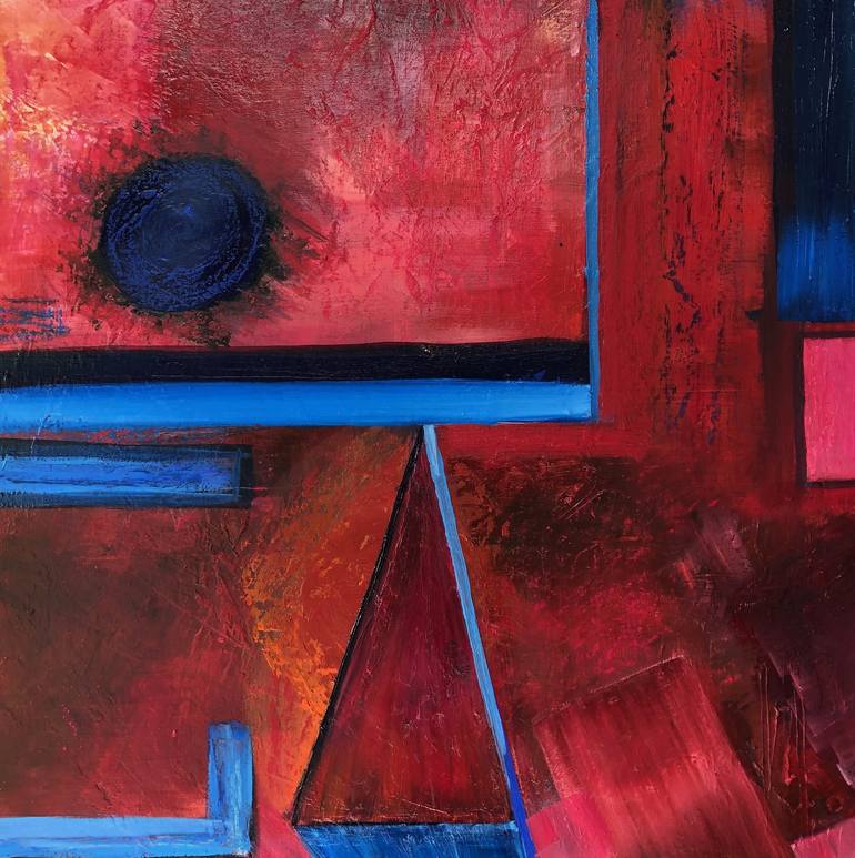 Original Abstract Expressionism Abstract Painting by Catherine Kennedy