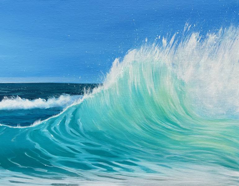 Original Contemporary Seascape Painting by Catherine Kennedy