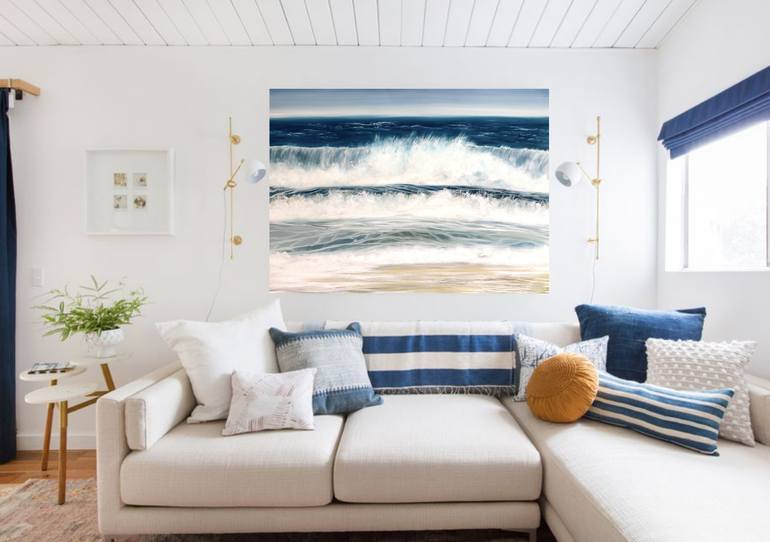 Original Fine Art Seascape Painting by Catherine Kennedy