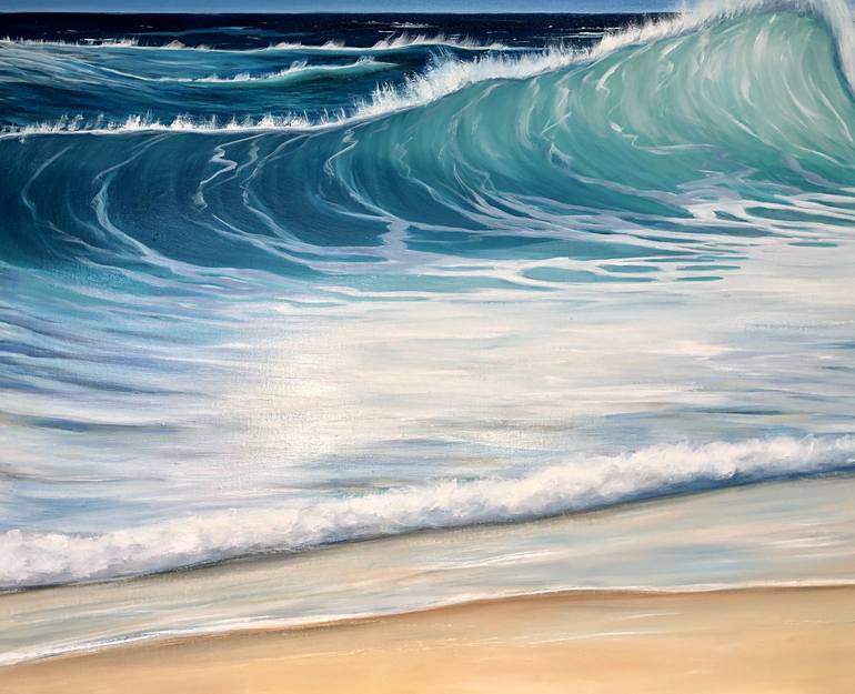 Original Fine Art Seascape Painting by Catherine Kennedy