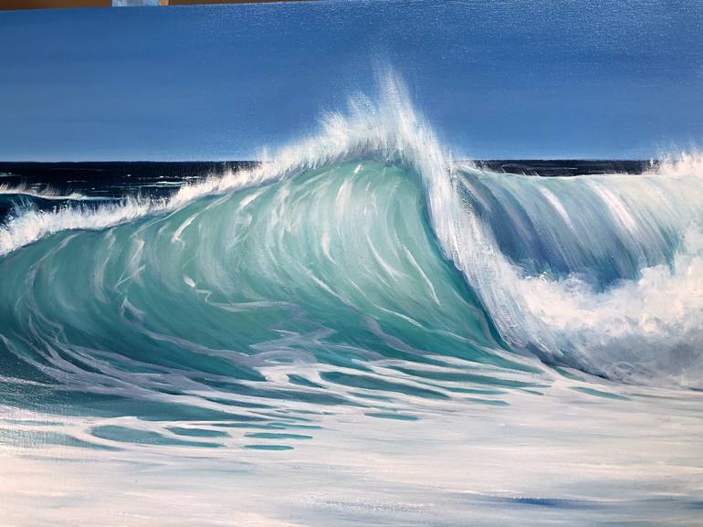Original Fine Art Seascape Painting by Catherine Kennedy