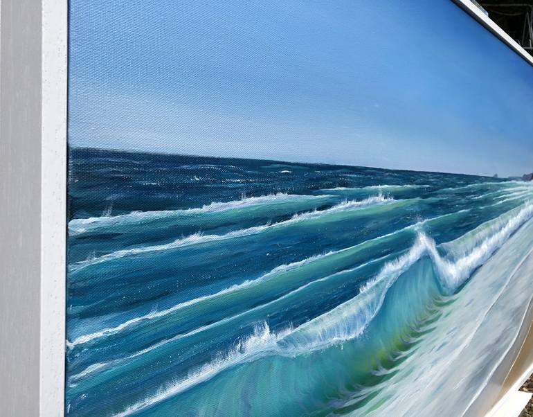 Original Fine Art Seascape Painting by Catherine Kennedy