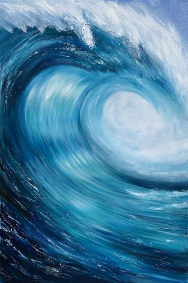 Turquoise Ocean Wave II thumb