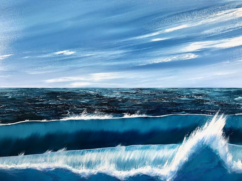 Original Contemporary Seascape Painting by Catherine Kennedy