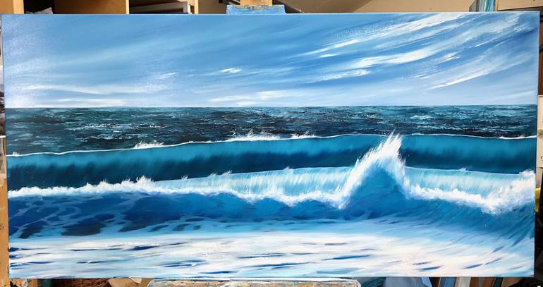 Original Contemporary Seascape Painting by Catherine Kennedy