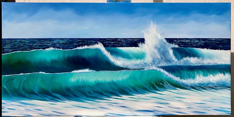 Original Contemporary Seascape Painting by Catherine Kennedy
