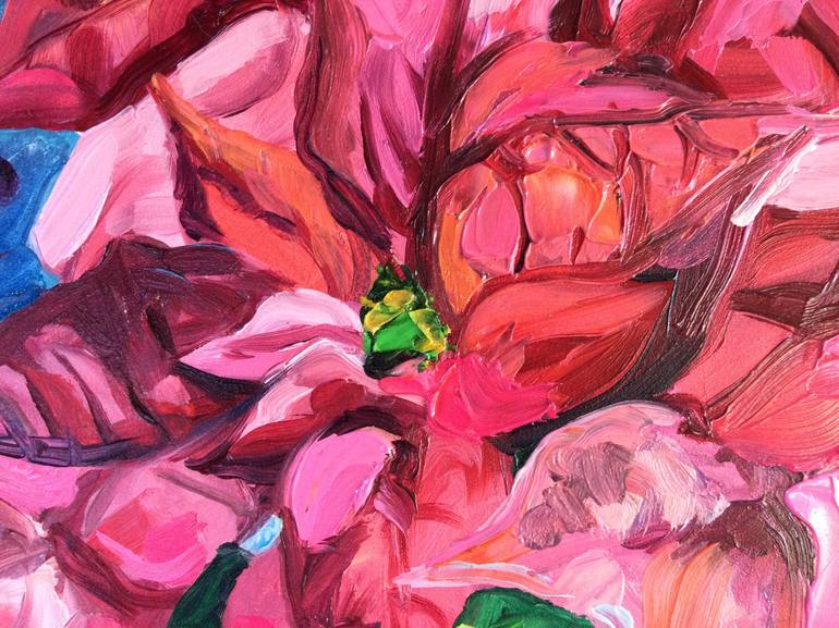 Original Floral Painting by Christina Plichta