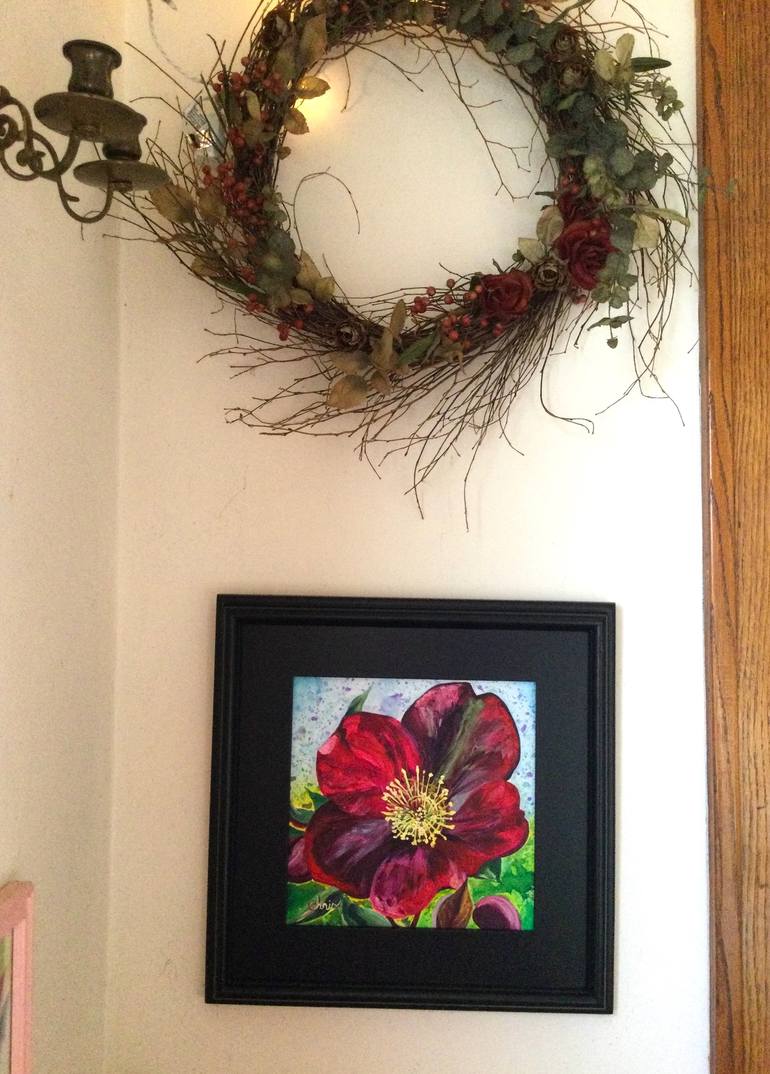 Original Expressionism Botanic Painting by Christina Plichta